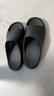 CROCS卡駱馳面包涼拖 男女同款運動(dòng)拖鞋舒適耐磨休閑|208392 黑色-001 43 (270mm) 曬單實(shí)拍圖