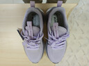 回力慢跑鞋春秋透氣女鞋厚底減震回彈氣墊運動(dòng)鞋輕便防滑爆米花跑步鞋 1310紫色 37 曬單實(shí)拍圖