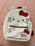 Hello Kitty日系Hellokitty書(shū)包少女可愛(ài)大小號學(xué)生pu背包小眾百搭卡通雙肩包 小號KT貓 曬單實(shí)拍圖