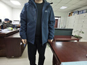 美津濃戶(hù)外夾克男女登山服鋒衣外套防風(fēng)抓絨內里衣服 曬單實(shí)拍圖