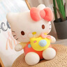Hello Kitty三麗鷗毛絨玩具布偶玩偶布娃娃抱枕生日禮物禮品女凱蒂貓公仔40cm 曬單實(shí)拍圖