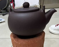 承韻尚樽宜興紫砂燒水壺紫砂壺手工大茶壺陶瓷煮水壺電陶爐煮茶器泡茶專(zhuān)用 B款 1150ML＋電陶爐 曬單實(shí)拍圖