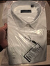 報喜鳥(niǎo)正裝襯衫男裝【高支免燙】秋季款男士商務(wù)正裝純棉通勤長(cháng)袖襯衣男 白色 41 (175/96) 曬單實(shí)拍圖