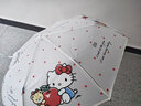 優(yōu)麗尚三麗鷗正版磨砂雨傘高顏值ins女生HelloKitty自動(dòng)折疊傘學(xué)生便攜 紅點(diǎn)KT貓1把（三麗鷗磨砂三折傘） 曬單實(shí)拍圖