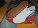 彪馬（PUMA）德訓鞋|復古薄底T頭鞋男女款春季低幫板鞋CLUB381111 銀色-皇家藍-金色-26 40 曬單實(shí)拍圖