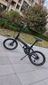 大行（DAHON）S20折疊自行車(chē)20英寸20速成人鋁合金碟剎運動(dòng)競技自行車(chē)KBA005 黑色【BA接頭+油碟剎】 曬單實(shí)拍圖