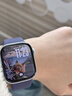 Apple/蘋(píng)果 女神節禮物Watch S11 智能手表GPS款42毫米銀色鋁金屬表殼霧紫色運動(dòng)型表帶S/M 曬單實(shí)拍圖