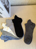 大嘴猴100%純棉襪子男士春夏季舒適款防臭透氣防掉跟10A抗菌運動(dòng)襪 曬單實(shí)拍圖