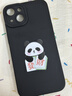圣圖朗插畫(huà)麻將熊貓蘋(píng)果17手機殼植絨液態(tài)硅膠iphone16promax全包防摔15男女卡通11薄14Plus簡(jiǎn)約12純色13 質(zhì)感黑【麻將熊貓】膚感硅膠軟殼 iPhone 14 曬單實(shí)拍圖