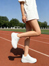 特步（XTEP）女鞋板鞋女2026春季輕便百搭小白鞋厚底增高休閑鞋時(shí)尚百搭運動(dòng)鞋 帆白 38 (官方正品) 曬單實(shí)拍圖