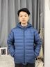波司登（BOSIDENG）26春季鴨絨輕薄羽絨服男連帽三防科技短款外套B260135007DS 【店長(cháng)推薦】天湖藍5C41-三防面料 M 175/96A 體重約130-140斤 曬單實(shí)拍圖