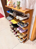 小匠材鞋架簡(jiǎn)易小型門(mén)口多層家用鞋柜宿舍出租屋收納置物架六層 曬單實(shí)拍圖
