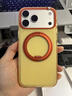 圖拉斯支點(diǎn)殼O3Hue【春季上新丨時(shí)尚單品】 適用蘋(píng)果17promax手機殼iphone16pro磁吸支架防摔透明磨砂薄 【霓虹金】“金”到我錢(qián)包 iPhone 17 Pro Max 曬單實(shí)拍圖