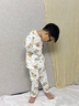 俞兆林（YUZHAOLIN）兒童家居服套裝男女童夏季新款純棉睡衣寶寶薄款空調服工程車(chē) 110 曬單實(shí)拍圖