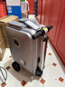 愛(ài)爾威（Airwheel）電動(dòng)行李箱可騎行智能拉桿箱可坐可代步20英寸登機箱 青春版—銀 曬單實(shí)拍圖