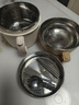 廣意304不銹鋼小學(xué)生飯盒快餐杯食堂帶蓋三層泡面碗送勺筷 棕色GY7354 曬單實(shí)拍圖