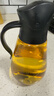 樂(lè )扣樂(lè )扣(LOCK&LOCK)大容量玻璃油壺油瓶醋酒醬油調味壺550ml黑色 曬單實(shí)拍圖