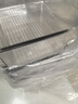 桌面收納盒子亞克力透明書(shū)本零食護膚品雜物籃桌上化妝品置物架子 特大號提手款【34*24*14cm】 曬單實(shí)拍圖