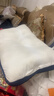南極人乳膠枕頭芯家用一對護頸枕睡眠頸椎枕深度睡覺(jué)專(zhuān)用高男士整頭枕心 太空艙乳膠藍色-中枕 一對 曬單實(shí)拍圖