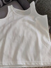 俞兆林（YUZHAOLIN）吊帶背心女士打底遮副乳西裝內搭可外穿百搭上衣無(wú)袖t恤白色 曬單實(shí)拍圖