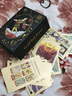GERTHRON德國新款塔羅牌韋特正版高顏值新手入門(mén)全套luo牌金箔tarot78張 【經(jīng)典韋特-燙黑金花邊】禮盒+桌布+手冊 曬單實(shí)拍圖
