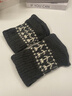 復古費爾島襪套女堆堆襪顯瘦加厚保暖女士小腿襪秋冬季搭配打底褲 深灰 均碼 (35-40) 曬單實(shí)拍圖