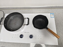 碩高白色電磁爐電陶爐嵌入式雙灶大功率家用電磁爐3500W爆炒電磁灶二級能效臺嵌兩用定時(shí)獨立控溫 S09 曬單實(shí)拍圖