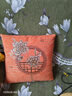 恒源祥中式家用雪尼爾沙發(fā)抱枕靠墊靠枕床頭靠背可拆洗抱枕套椅靠車(chē)載 滿(mǎn)園青色抱枕-橘黃色 45cm*45cm 含枕芯 曬單實(shí)拍圖