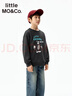 little MO&Co.貓和老鼠聯(lián)名系列 little moco童裝25秋裝新款兒童速干衛衣長(cháng)袖 大象灰 速干 100 110/52 曬單實(shí)拍圖