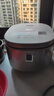 美的（Midea）低糖電飯煲 4升0涂層電飯鍋家用智能米湯分離瀝米飯煲316L不銹鋼3-8人多功能微壓蒸柴火飯鍋4E62LS 曬單實(shí)拍圖