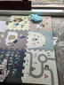 貝肽斯寶寶爬爬墊拼接墊嬰兒加厚家用xpe爬行墊58×58×2cm童話(huà)小屋 6片 曬單實(shí)拍圖