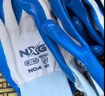 NXG 浸膠勞保手套 丁腈橡膠耐磨防滑膠皮 工地干活工作防護 N84 36雙裝 曬單實(shí)拍圖