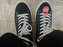 馬登工裝開(kāi)口笑帆布鞋男ins潮流百搭休閑鞋低幫小眾潮鞋情侶滑板鞋 黑色 【輕便透氣/平底/夏季男鞋】 43 (265mm) 男碼 曬單實(shí)拍圖