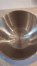 國風(fēng)不銹鋼烘焙盆304食品級加深【抗菌304不銹鋼】加深打蛋盆小號（送打蛋器） 曬單實(shí)拍圖