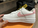 耐克NIKE女子大童休閑鞋 AIR FORCE 1 運動(dòng)鞋CT3839-115白/粉白 36.5 曬單實(shí)拍圖