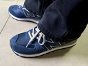 NEW BALANCE NB574官方休閑鞋男鞋女鞋網(wǎng)面鞋春季復古舒適透氣百搭情侶運動(dòng)鞋 深藍色 ML574EVN 42 (腳長(cháng)26.5cm) 曬單實(shí)拍圖