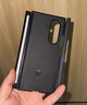 騰馳躍【雙軸全包-磁吸附筆】三星ZTriFold手機殼輕奢素皮超薄旋轉支架殼三星Z TriFold保護套時(shí)尚商務(wù)殼 【炫酷黑】殼膜一體-送磁吸附筆 三星ZTriFold三折疊 曬單實(shí)拍圖