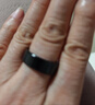 智能戒指無(wú)線(xiàn)指環(huán)測心率血壓血氧防水黑科技運動(dòng)睡眠監測多功能 黑色9號指圍59.5mm/65-70kg丨心率丨睡眠丨血壓血氧 曬單實(shí)拍圖