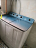 長(cháng)虹半自動(dòng)波輪洗衣機 家用老式雙缸雙桶 洗脫一體機 大容量脫水甩干機 以舊換新 洗脫22.8公斤【洗滌16公斤+脫6.8公斤】 雙缸 曬單實(shí)拍圖
