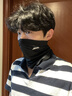 JEEP防曬面罩騎行防紫外線(xiàn)冰絲脖套面巾圍脖頭套男薄魔術(shù)頭巾女 黑色 曬單實(shí)拍圖
