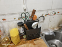 卡貝（cobbe）廚房刀架置物架壁掛筷籠刀具多功能收納免打孔不銹鋼筷子筒菜刀架 曬單實(shí)拍圖