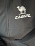 駱駝（CAMEL）硬殼鋒衣男新款單層加絨防潑中性復古運動(dòng)登山服女 C34CW04626A，幻影黑 ，中性 L 曬單實(shí)拍圖
