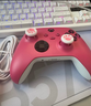 XBOX微軟xbox手柄Series X/S無(wú)線(xiàn)控制器XSX新款XSS藍牙PC電腦游戲手柄 xbox手柄 浪漫粉【送線(xiàn)/支架】 曬單實(shí)拍圖