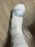 NBA休閑運動(dòng)襪男士高筒棉襪跑步長(cháng)筒毛圈加厚毛巾底籃球襪男3雙 曬單實(shí)拍圖