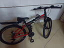 鳳凰（Phoenix）折疊車(chē)山地自行車(chē)折疊27速碟剎減震變速成人男女學(xué)生公路越野單車(chē) 曬單實(shí)拍圖