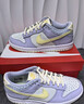 耐克大童輕便皮面運動(dòng)鞋冬季新款男女童平底板鞋NIKE DUNK FJ4641 536氧氣紫/淺檸檬黃綠/山峰白 40 曬單實(shí)拍圖