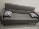 穆契沙發(fā)客廳2026新款現代簡(jiǎn)約折疊沙發(fā)床一體兩用出租房屋沙發(fā)小戶(hù)型 深灰色【防刮耐磨貓抓皮】 三人位  【1.7m *0.95m】+2抱枕 曬單實(shí)拍圖