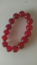 李居明缺火補火五行飾品五行缺火紅玉髓瑪瑙手鏈離為火卦朱雀手串男女 曬單實(shí)拍圖