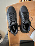 特步男鞋跑步鞋新款春季厚底旅游透氣輕便皮網(wǎng)面休閑運動(dòng)鞋慢跑鞋子男 黑色 42 曬單實(shí)拍圖