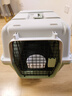 KimPets貓咪航空箱貓包籠子外出便攜貓籠子狗狗托運箱車(chē)載狗籠寵物太空艙 蒂安綠L 30斤內貓犬 【加厚耐磨】 送隔尿底板 曬單實(shí)拍圖